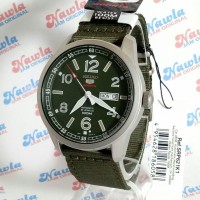 Jual Seiko 5 Sports SRP621K1 Automatic Green Nylon Strap | Jam Pria SRP621 Murah