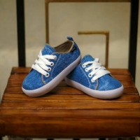 Sepatu anak / Sneakers anak / Sepatu kets denim jeans