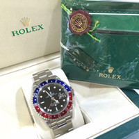 Jam Replika Rolex GMT Master 2 Pepsi Ultimate Clone 1:1 Dgn Asli Murah