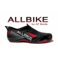 Jual Sepatu boot karet allbike merah biker gowes touring harian modis Murah