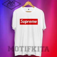 Tshirt / Baju / Kaos SUPREME simple elegant keren (Must Buy)