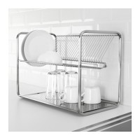 Rak Piring / Rak Minimalis / Rak dari Besi / Rak Tingkat / Rak IKEA