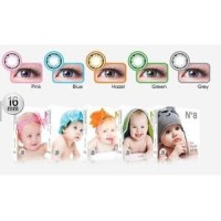 Softlens N8 Blue -3.25 s/d -6.00 / Softlense / soflen ICE