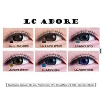 Softlens Living Color Adore Grey -3.25 s/d -6.00 / Softlense LC