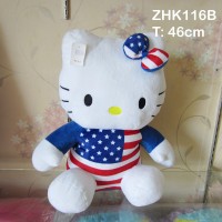 Jual Boneka Hello Kitty Bendera Amerika - ZHK116 Murah