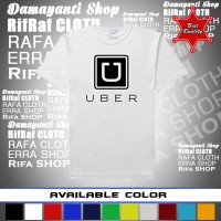BAJU UBER/T SHIRT DISTRO/KAOS MURAH/UBER ONLINE
