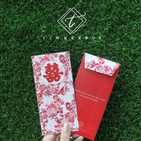Jual Amplop angpao uang nikah / wedding envelope / merah Murah