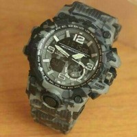 JAM TANGAN PRIA SPORTY G-SHOCK LORENG WATER RESIST RUBBER SUPER