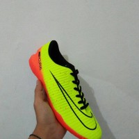 sepatu futsal nike mercurial acc hijau stabillo oren terbaru