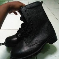 Sepatu PDL TNI kulit jeruk asli jatah