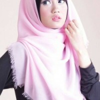 hijab kerudung jilbab segi empat rawis