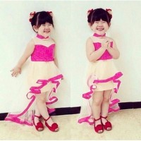 Jual Baju Dress Mermaid Anak Perempuan/Cewek - Dress Kids Mermaid Fanta Murah