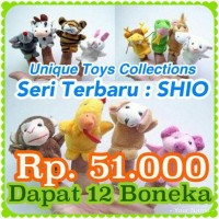 Jual Animal Finger Puppet Boneka Jari shio Binatang Hewan Zodiak Tangan Murah