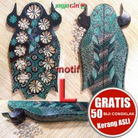 Jual Congklak Kayu Lipat 12 Lubang Gambar Bebek Coklat Murah