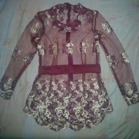 Jual Preloved Kebaya Merah Marun Murah