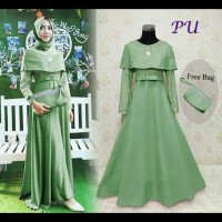 KARENA HIJAU MUDA DRESS PESTA HIJABERS
FREE TAS CANTIK