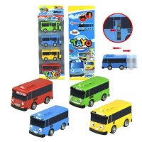 Mainan Tayo The little bus 4 in 1 sliding door & pull back