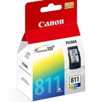 Tinta Canon Pixma Printer Ink Cartridges 811 CL-811 Color - Original