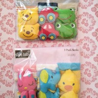 Jual Kaos kaki rattle 3 in 1/kaos kaki bayi lucu Murah