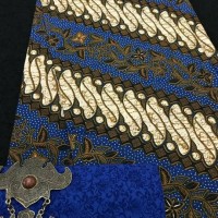 Jual murah lengkap jabodetabek kain batik (tanpa embos) pekalongan biru Murah