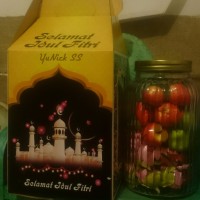 Jual promo bulan ini Box karton jendela untuk hantaran parcel lebaran pars Murah