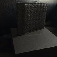 JUAL DOMPET BOTTEGA VENETA DARK GREY 8CARDSLOT ORIGINAL ASLI PRIA WA