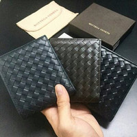 JUAL DOMPET BOTTEGA VENETA BI-FOLD MEN MIRROR QUALITY PRIA WANITA OR