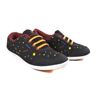 Sepatu Running Casual Sport TREKKERS Wanita TX-Star Hitam/Merah Bata