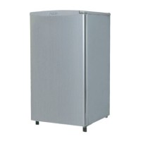 Freezer es batu 6rak Aqua AQF-S6,warna silver, MURAH &WATT KECIL