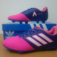 sepatu sepak bola pria adidas control skin biru pink terbaru