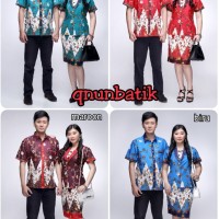 SARIMBIT COUPLE BATIK JUMBO XXL ROK N BLUS WANITA ALENA ZIGZAG