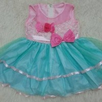 TERLARIS Baju bayi perempuan gaun pesta anak bayi dress bayi pita