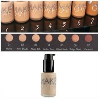 MAKE OVER ULTRA COVER LIQUID FOUNDATION 04 AMBER ROSE