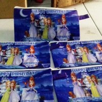 Jual tas souvenir tempat Pensil Princess sofia Murah