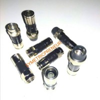 CONECTOR KABEL PARABOLA RG6 /CCTV ANTI AIR BERKUALITAS