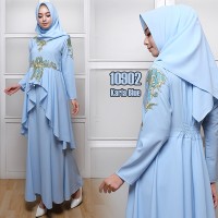 REALPICT KARLA2 GAMIS MAXI DRESS LONGDRESS HIJABERS BAJU MUSLIM