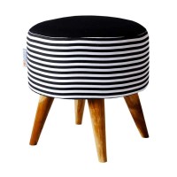 Jual Big Strip Cake Moon Stool - Black Murah