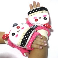 Jual SARUNG TANGAN HALF + FULL FINGER MOTIF RABBIT Murah