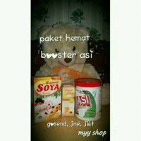 Jual asi booster paket hemat (mama soya, mama honey, asi booster tea) Murah