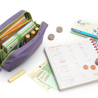 Jual bank book dompet organizer bagus untuk buku tabungan&uang kertas logam Murah