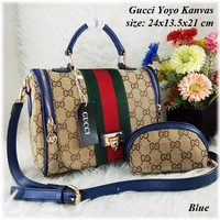Gucci Yoyo Kanvas Set Tas Wanita Cantik | Super