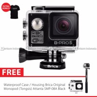 BRICA B-PRO 5 Alpha Edition 2 (AE2) + Tongsis Attanta 08-A - Hitam