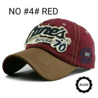 Jual Topi Baseball Caps Import Murah / Topi Pria Jangkar Casual Anchor Murah