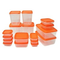 Jual IKEA Pruta Kotak plastik 17pcs/Food container/Serbaguna Murah