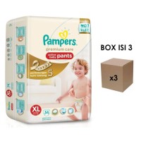 Jual Pampers Popok Premium Care Active Baby Pants XL 54 Karton T2909 Murah