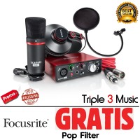 Jual Focusrite Scarlett Solo Studio 2nd Generation Paket Recording Lengkap Murah