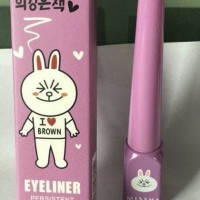 Jual Missha Ungu - Eyeliner Line Persistent Smooth Lines Cony I Love Brown Murah