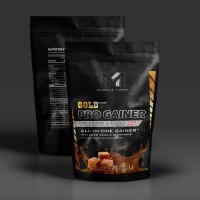 Jual Muscle First M1 GOLD PRO GAINER 2 LBS bulking MASSA OTOT carnivor whey Murah