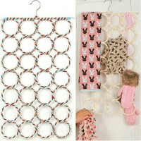 Jual Hanger bulat ring hanger selendang kerudung jilbab 28 lingkaran Murah