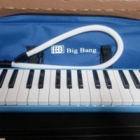 Jual Pianika BIGBANG melodica blue new Murah